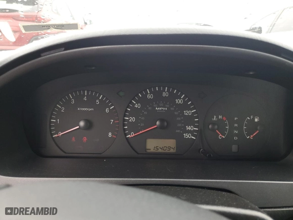 2005 Hyundai XG350 with VIN KMHFU45E05A402284, listed as a Copart auction lot 44553285 with 154,094 mi miles and Salvage Title. Bid and sale history available at carsss.com. Image 9.