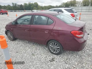 2018 Mitsubishi Mirage G4 SE with VIN ML32F4FJ9JHF15182, listed as a Copart auction lot 73180074 with 75,299 mi miles and Salvage Title. Bid and sale history available at carsss.com. Image 2.