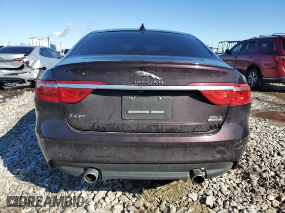 2016 Jaguar XF with VIN SAJBL4BVXGCY00346, listed as a Copart auction lot 48120795 with 214,762 mi miles and Salvage Title. Bid and sale history available at DreamBid. Image 6.
