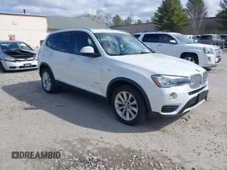 2016 BMW X3 xDrive28i z VIN 5UXWX9C54G0D75080, wystawiony jako IAAI lot #41844851 z przebiegiem 108 039 mil mil oraz . Historia ofert i sprzedaży dostępna na DreamBid. Obrazek 1.