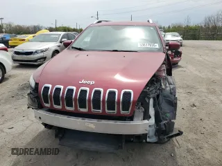2016 Jeep Cherokee Altitude with VIN 1C4PJLCB4GW351477, listed as a Copart auction lot 53617035 with 54,255 mi miles and Salvage title. Bid and sale history available at DreamBid. Image 5.