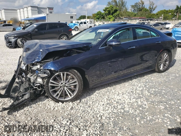 2019 Mercedes-Benz CLS 450 z VIN WDD2J5JB2KA028520, wystawiony jako Copart lot #50784465 z przebiegiem 85 161 mil mil oraz Nie do naprawy • Non repairable. Historia ofert i sprzedaży dostępna na DreamBid. Obrazek 1.