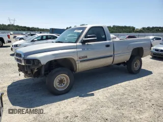 2000 Dodge 2500 with VIN 3B7KF2665YM215073, listed as a Copart auction lot 59399015 with 264,074 mi miles and Salvage title. Bid and sale history available at DreamBid. Image 1.