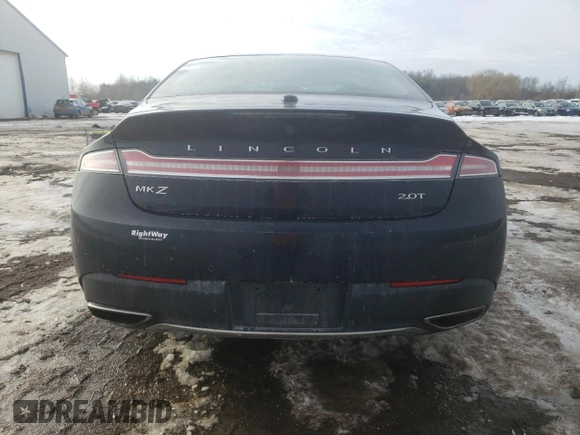 2020 Lincoln MKZ Standard with VIN 3LN6L5A95LR606132, listed as a Copart auction lot 46575985 with 108,042 mi miles and Salvage title. Bid and sale history available at DreamBid. Image 6.