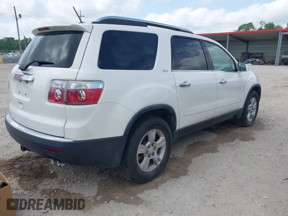 2009 GMC Acadia SLT1 with VIN 1GKER23D09J117644, listed as a IAAI auction lot 42041513 with 217,888 mi miles. Bid and sale history available at carsss.com. Image 4.