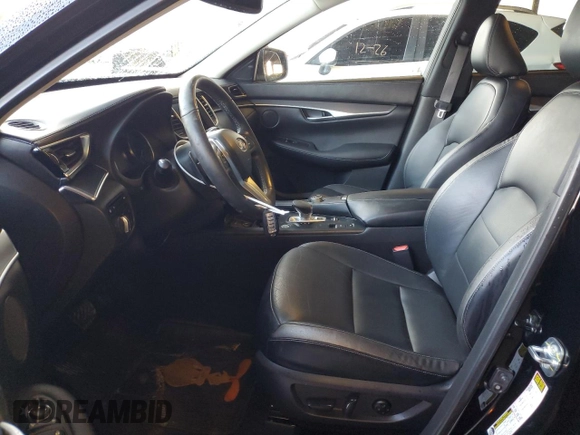 2022 Infiniti QX50 LUXE with VIN 3PCAJ5BA7NF120567, listed as a Copart auction lot 86774864 with 41,106 mi miles and Salvage Title. Bid and sale history available at carsss.com. Image 7.