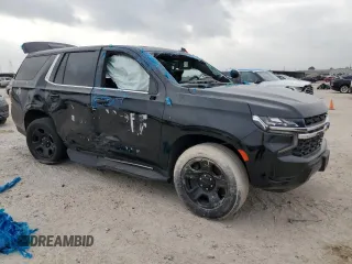2023 Chevrolet Tahoe Commercial with VIN 1GNSCLED6PR415916, listed as a Copart auction lot 47653735 with 19,038 mi miles and Non repairable. Bid and sale history available at DreamBid. Image 4.