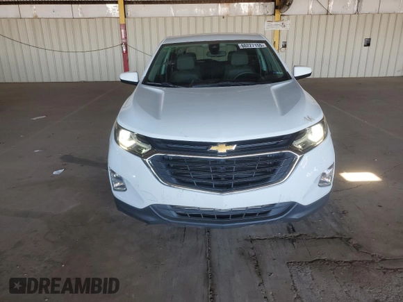2020 Chevrolet Equinox LT with VIN 2GNAXJEV9L6174520, listed as a Copart auction lot 60227155 with 58,057 mi miles and Salvage title. Bid and sale history available at DreamBid. Image 5.