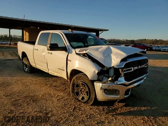 2019 Ram 2500 Big Horn with VIN 3C6UR5DJ6KG684520, listed as a Copart auction lot 87304884 with 0 mi miles and Salvage Title. Bid and sale history available at carsss.com. Image 11.