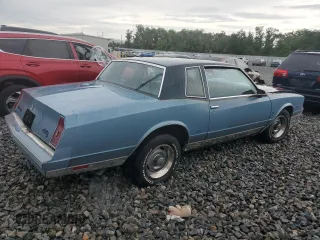 1986 Chevrolet Monte Carlo Sport с VIN 1G1GZ37Z1GR144715, выставлен на аукционе Copart как лот 56823805 с пробегом 99 278 миль миль и Списание • Salvage title. История ставок и продаж доступна на DreamBid. Изображение 3.