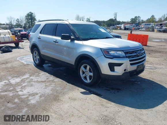 2018 Ford Explorer z VIN 1FM5K8BH0JGC57147, wystawiony jako IAAI lot #41923522 z przebiegiem 115 843 mil mil oraz . Historia ofert i sprzedaży dostępna na DreamBid. Obrazek 1.