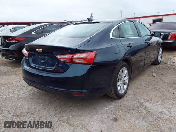 2022 Chevrolet Malibu LT with VIN 1G1ZD5ST7NF120035, listed as a IAAI auction lot 42157473 with 75,823 mi miles and . Bid and sale history available at DreamBid. Image 4.