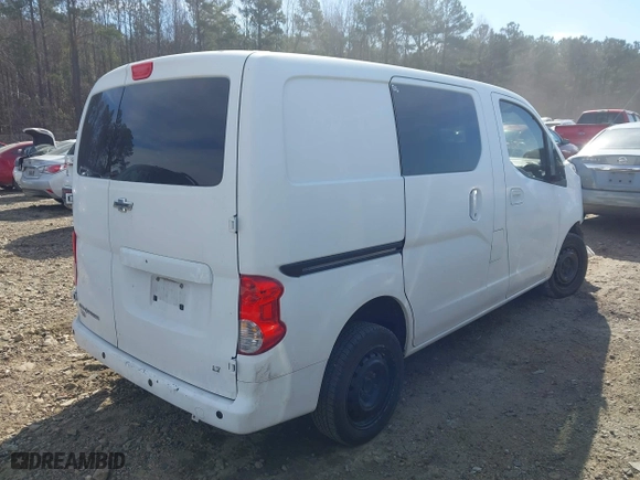 2015 Chevrolet City Express Cargo Van LT with VIN 3N63M0ZN8FK725439, listed as a IAAI auction lot 41645467 with 1 mi miles. Bid and sale history available at carsss.com. Image 4.