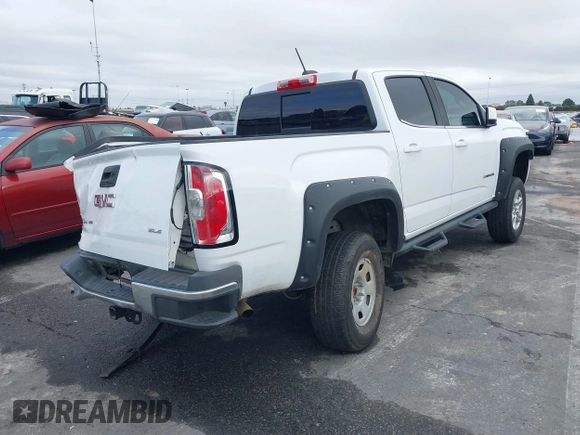 2019 GMC Canyon 2WD SLE with VIN 1GTG5CEN4K1128339, listed as a IAAI auction lot 41533108 with 38,666 mi miles. Bid and sale history available at carsss.com. Image 4.