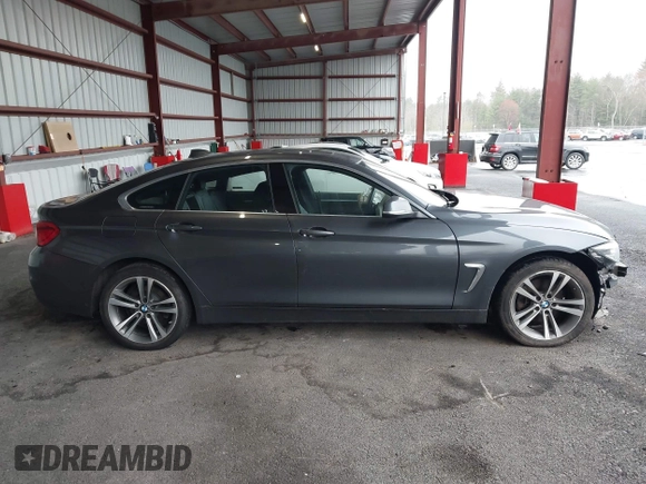 2018 BMW 4 Series 430i xDrive with VIN WBA4J3C57JBG95638, listed as a IAAI auction lot 41960833 with 108,504 mi miles and . Bid and sale history available at DreamBid. Image 13.