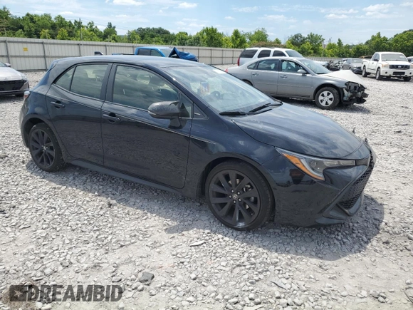 2022 Toyota Corolla Hatchback SE with VIN JTND4MBE9N3179856, listed as a Copart auction lot 58685204 with 30,691 mi miles and Salvage Title. Bid and sale history available at carsss.com. Image 4.