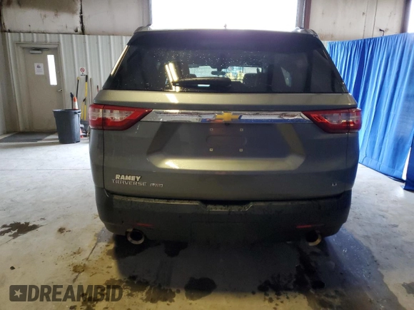 2019 Chevrolet Traverse LT Cloth with VIN 1GNEVGKW4KJ210297, listed as a Copart auction lot 46747793 with 30,612 mi miles. Bid and sale history available at carsss.com. Image 6.