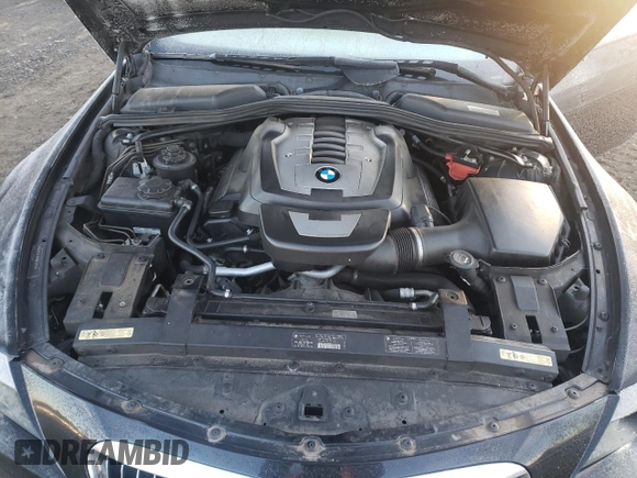2006 BMW 6 Series 650Ci with VIN WBAEH13466CR51083, listed as a Copart auction lot 88897625 with 138,958 mi miles and Salvage Title. Bid and sale history available at carsss.com. Image 11.