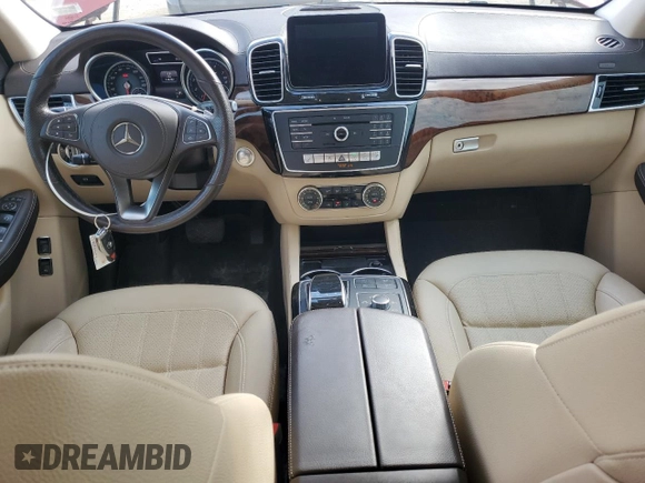 2017 Mercedes-Benz GLS 450 with VIN 4JGDF6EE6HA788484, listed as a Copart auction lot 58740165 with 110,783 mi miles and Clean title. Bid and sale history available at DreamBid. Image 8.