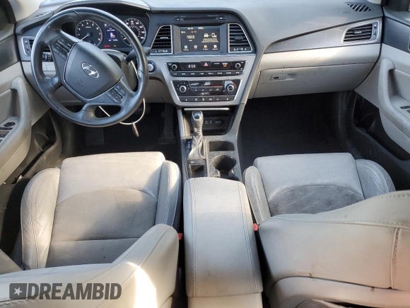 2017 Hyundai Sonata Sport with VIN 5NPE34AF3HH477382, listed as a Copart auction lot 54275955 with 91,930 mi miles and Clean Title. Bid and sale history available at carsss.com. Image 8.