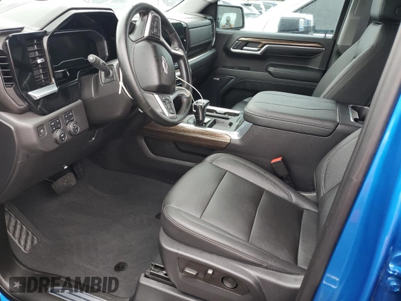 2023 Chevrolet Silverado 1500 LT Trail Boss with VIN 3GCUDFE89PG291160, listed as a Copart auction lot 74374664 with 5,757 mi miles and Salvage Title. Bid and sale history available at DreamBid. Image 7.