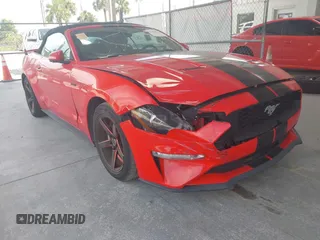 2018 Ford Mustang EcoBoost Premium with VIN 1FATP8UH7J5142475, listed as a IAAI auction lot 42670716 with 89,974 mi miles and . Bid and sale history available at DreamBid. Image 1.