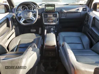 2015 Mercedes-Benz G 550 with VIN WDCYC3HF4FX239064, listed as a Copart auction lot 77151664 with 65,854 mi miles and Salvage Title. Bid and sale history available at DreamBid. Image 8.