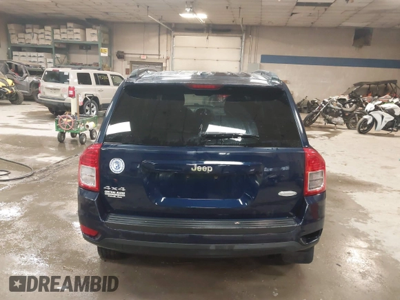 2012 Jeep Compass Latitude with VIN 1C4NJDEB8CD588277, listed as a IAAI auction lot 41511408 with 114,965 mi miles. Bid and sale history available at carsss.com. Image 16.