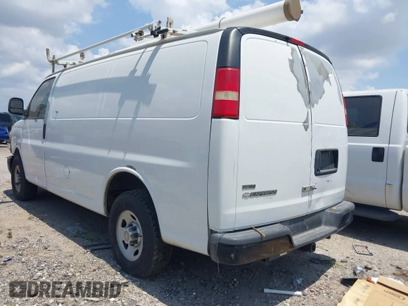 2011 Chevrolet Express Cargo with VIN 1GCWGFCA1B1109920, listed as a IAAI auction lot 41852716 with 274,364 mi miles and . Bid and sale history available at DreamBid. Image 3.