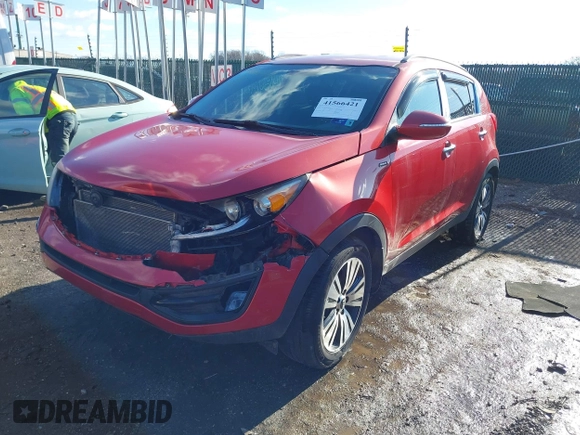 2014 Kia Sportage EX с VIN KNDPCCAC2E7643335, выставлен на аукционе IAAI как лот 41566421 с пробегом 113 558 миль миль и . История ставок и продаж доступна на DreamBid. Изображение 17.