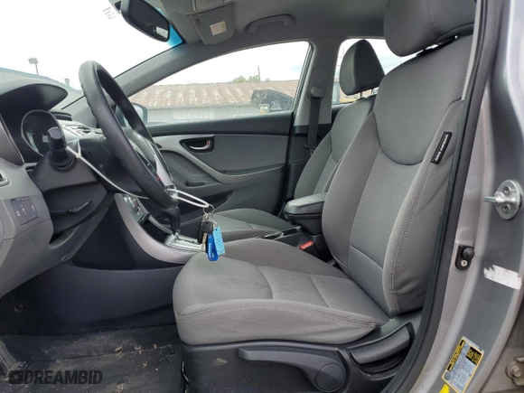 2012 Hyundai Elantra GLS with VIN KMHDH4AE3CU284809, listed as a Copart auction lot 52688265 with 98,504 mi miles and Salvage Title. Bid and sale history available at carsss.com. Image 7.