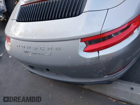 2017 Porsche 911 Carrera S with VIN WP0CB2A97HS154074, listed as a IAAI auction lot 41666422 with 41,927 mi miles. Bid and sale history available at carsss.com. Image 17.