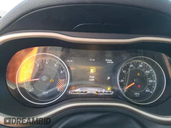 2015 Jeep Cherokee Limited with VIN 1C4PJMDS3FW564665, listed as a Copart auction lot 54505645 with 155,409 mi miles and Clean Title. Bid and sale history available at DreamBid. Image 9.