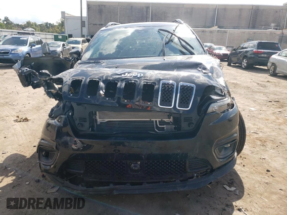 2022 Jeep Cherokee Latitude Lux with VIN 1C4PJMMN8ND547476, listed as a Copart auction lot 74342284 with 11,405 mi miles and Salvage title. Bid and sale history available at DreamBid. Image 5.
