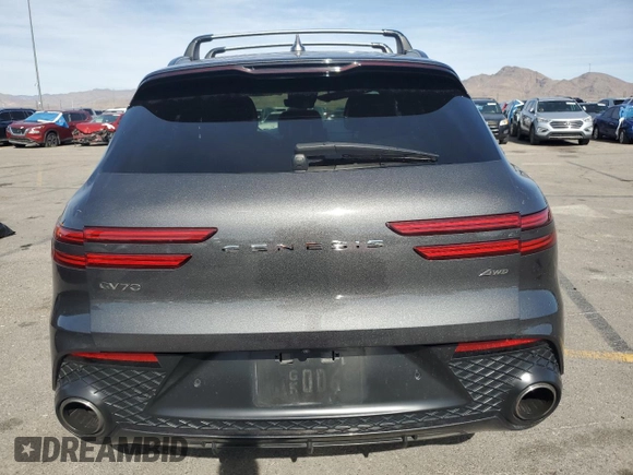 2023 Genesis GV70 2.5T z VIN KMUMADTB3PU109281, wystawiony jako Copart lot #45741835 z przebiegiem 27 254 mil mil oraz Szkoda całkowita • Salvage title. Historia ofert i sprzedaży dostępna na DreamBid. Obrazek 6.