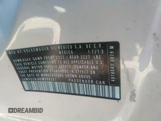 2014 Volkswagen Jetta GLI Autobahn z VIN 3VW5S7AJ4EM396791, wystawiony jako IAAI lot #39648541 z przebiegiem 103 025 mil mil oraz . Historia ofert i sprzedaży dostępna na DreamBid. Obrazek 9.