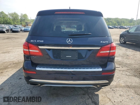 2017 Mercedes-Benz GLS 450 с VIN 4JGDF6EE7HA802361, выставлен на аукционе Copart как лот 58807965 с пробегом 23 355 миль миль и Списание • Salvage title. История ставок и продаж доступна на DreamBid. Изображение 6.