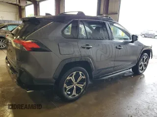 2021 Toyota RAV4 XSE with VIN JTMFB3FV5MD035494, listed as a Copart auction lot 61256085 with 54,940 mi miles and Salvage title. Bid and sale history available at DreamBid. Image 3.