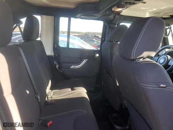 2013 Jeep Wrangler Unlimited Sahara with VIN 1C4HJWEG1DL517739, listed as a Copart auction lot 45569605 with 54,405 mi miles and Salvage Title. Bid and sale history available at carsss.com. Image 10.