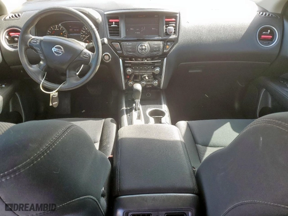 2017 Nissan Pathfinder S with VIN 5N1DR2MN3HC626222, listed as a Copart auction lot 49747885 with 176,183 mi miles and Clean Title. Bid and sale history available at carsss.com. Image 8.