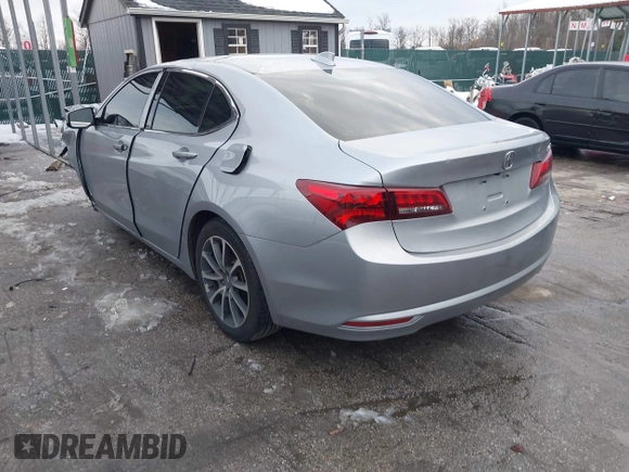 2017 Acura TLX V6 w/Technology Pkg with VIN 19UUB2F52HA007064, listed as a IAAI auction lot 41270624 with 55,509 mi miles. Bid and sale history available at carsss.com. Image 3.