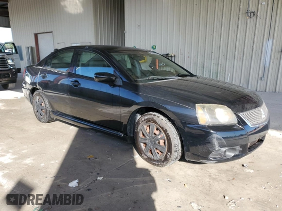 2010 Mitsubishi Galant ES with VIN 4A32B3FF2AE013446, listed as a Copart auction lot 82460454 with 145,112 mi miles and Salvage Title. Bid and sale history available at carsss.com. Image 4.