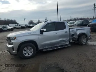 2019 Chevrolet Silverado 1500 LT with VIN 1GCRWCED1KZ246332, listed as a Copart auction lot 85464084 with 65,389 mi miles and Salvage Title. Bid and sale history available at DreamBid. Image 1.