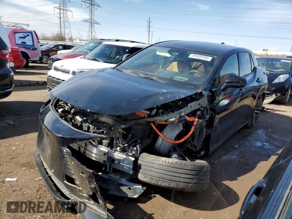 2023 Lexus RZ with VIN JTJAAAAB5PA018566, listed as a Copart auction lot 49468585 with 6,280 mi miles and Salvage Title. Bid and sale history available at carsss.com. Image 1.
