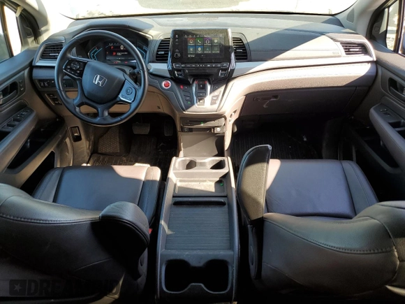 2018 Honda Odyssey EX-L with VIN 5FNRL6H71JB111811, listed as a Copart auction lot 49463315 with 84,116 mi miles and Salvage Title. Bid and sale history available at carsss.com. Image 8.