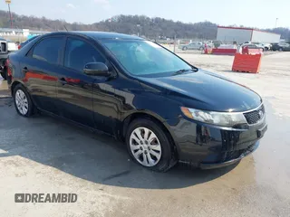 2012 Kia Forte EX with VIN KNAFU4A29C5607086, listed as a IAAI auction lot 41537069 with 204,355 mi miles. Bid and sale history available at carsss.com. Image 1.