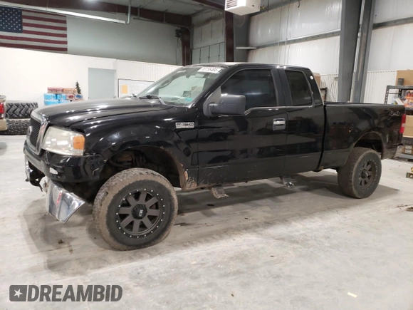 2006 Ford F-150 XLT with VIN 1FTPX14V96NB43224, listed as a Copart auction lot 86156484 with 186,728 mi miles and Clean Title. Bid and sale history available at carsss.com. Image 1.