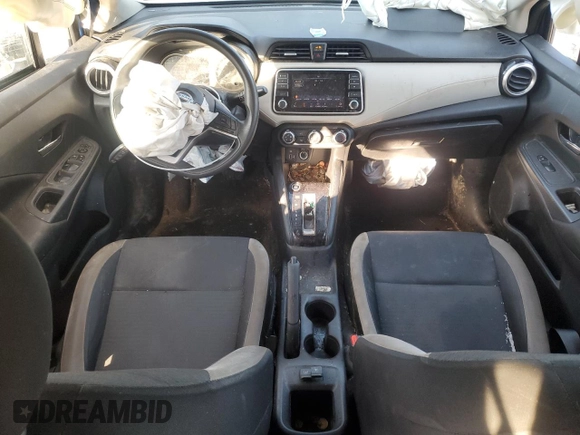 2021 Nissan Versa SV with VIN 3N1CN8EV6ML843925, listed as a Copart auction lot 42433545 with 108,224 mi miles and Salvage Title. Bid and sale history available at DreamBid. Image 8.