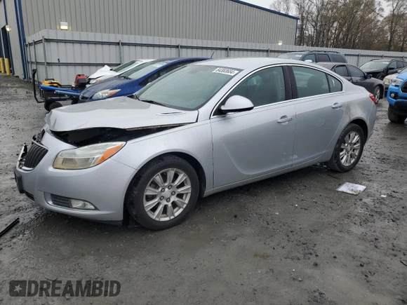 2012 Buick Regal with VIN 2G4GR5ER6C9130878, listed as a Copart auction lot 84383684 with 79,896 mi miles and Salvage Title. Bid and sale history available at carsss.com. Image 1.