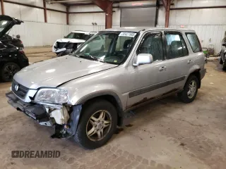 2001 Honda CR-V EX z VIN JHLRD18661C034957, wystawiony jako Copart lot #58427685 z przebiegiem 182 351 mil mil oraz Czysty tytuł • Clean title. Historia ofert i sprzedaży dostępna na DreamBid. Obrazek 1.